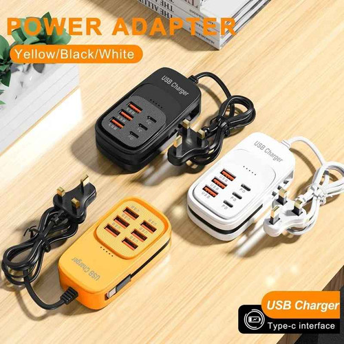 6in1 usb schnellladegerät 3pd - schnellladegerät,