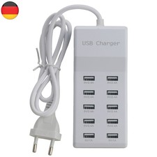 10Fach USB Ladegerät Hub