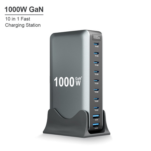 1000w ladestation 10in1 usb - 10in1, usb-c