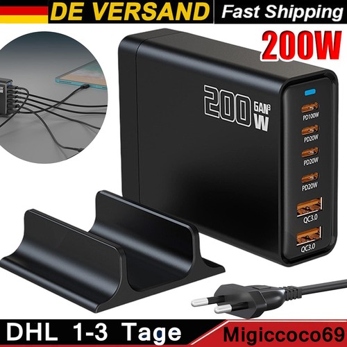 Usb ladegerät 200w - usb-c, ladegerät,