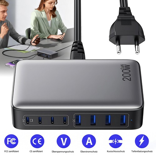 200w usb ladegerät mehrfach - usb,