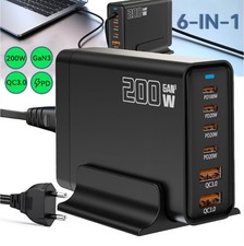 200W USB-C 6-fach