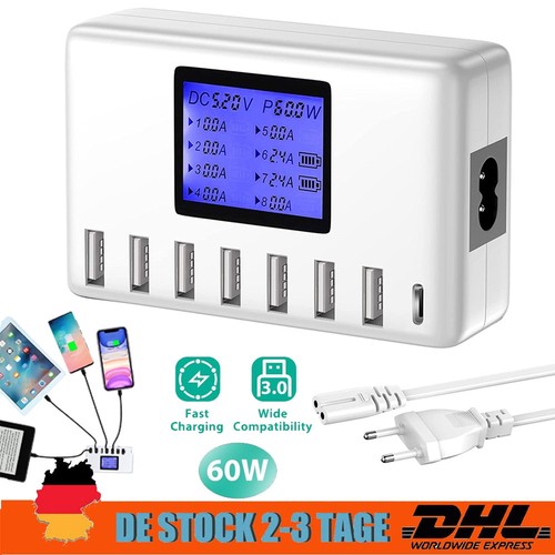 60w usb ladegerät mehrfach - ladegerät, 8