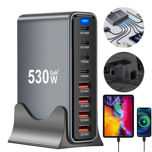 530w ladegerät mehrfach usb - ladegerät,