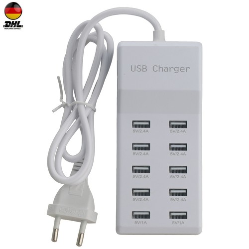10fach usb ladegerät - 10fach,