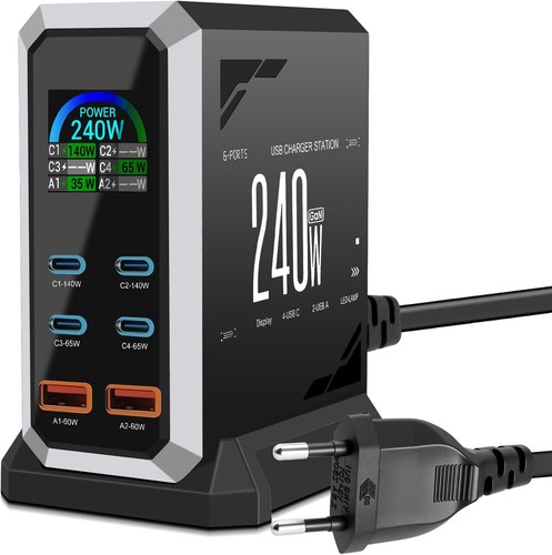 Usb ladegerät metall - usb-c, 240w