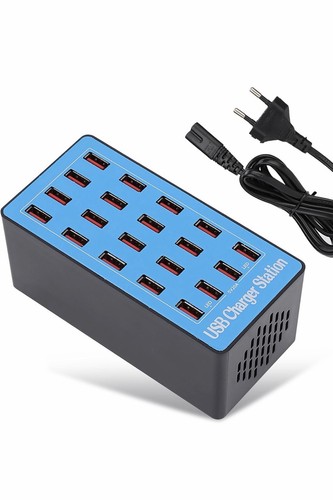 Port usb ladestation 100 - 20-port, usb-ladestation