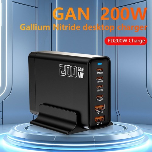 200w usb ladegerät mehrfach - usb, c