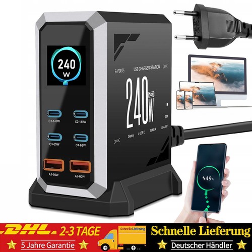 240w usb ladegerät 100w - ladegerät,