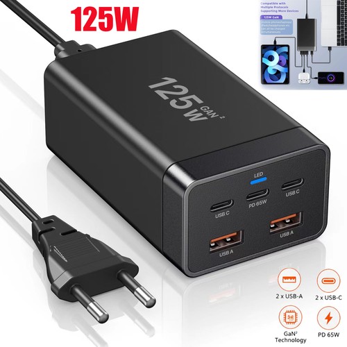 Usb ladegerät 125w - usb-c, ladegerät,125w