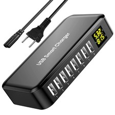 8 Fach 40W USB Ladegerät Hub