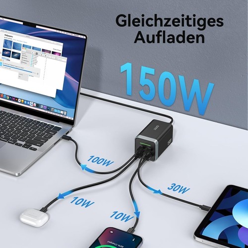 Gmm ladegerät 150w - in, usb