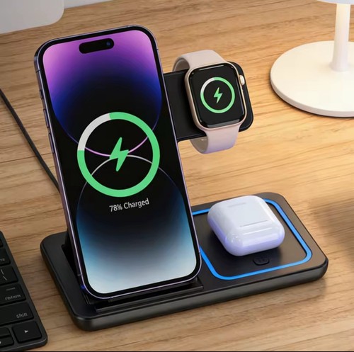 Ladestation wireless - 3-in-1,