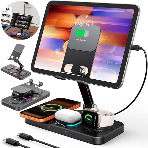 Kabellose ladestation - 6-in-1,